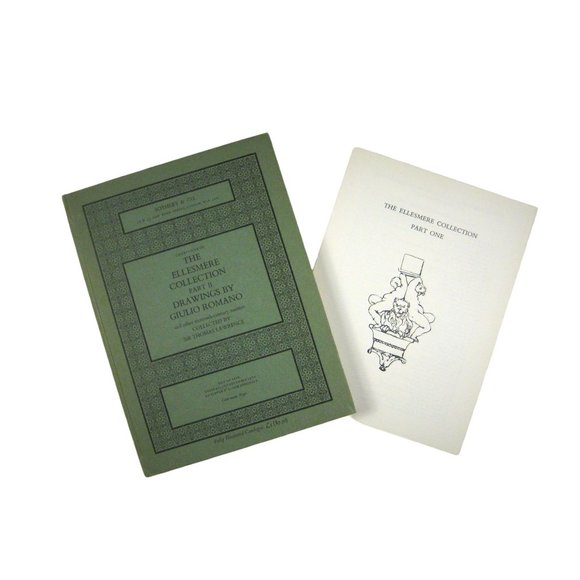 Sotheby's Auction Catalog Ellesmere Collection Part II Drawings Romano 1972 - Picture 2 of 10